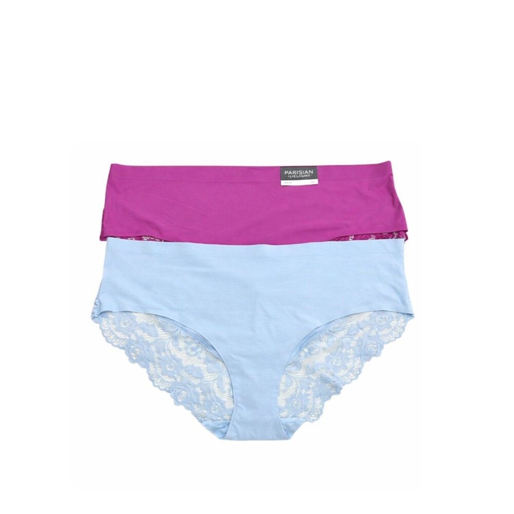 Parisian Hipster Underwear Purple and Blue Lace Underwear Panties
